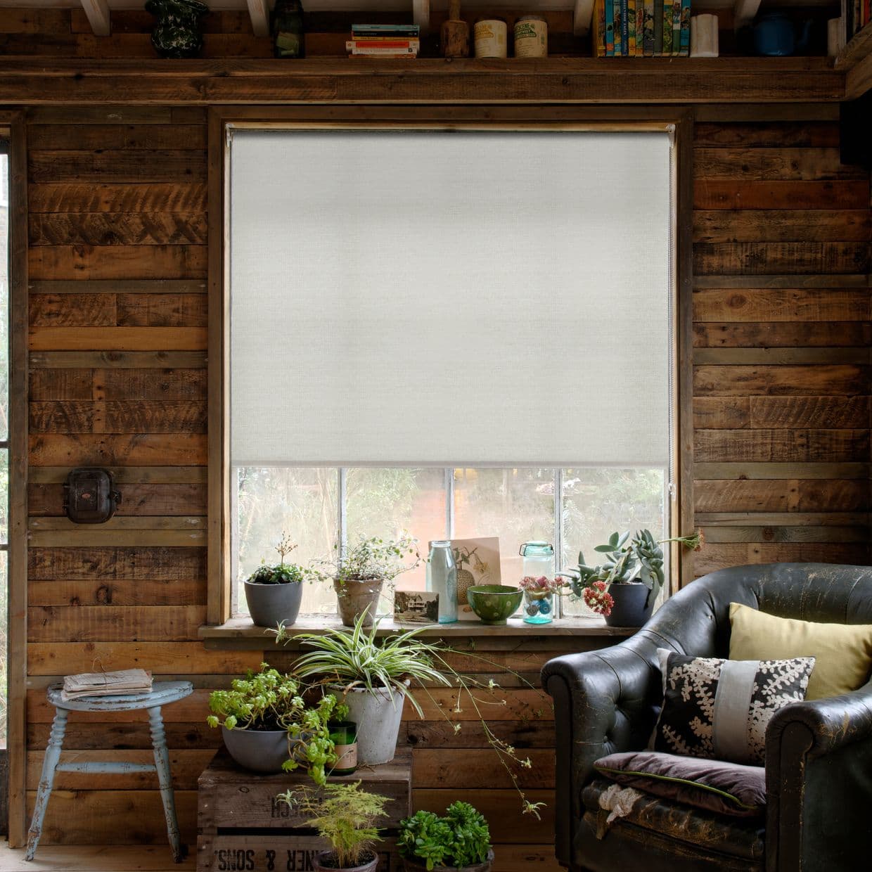 Macrame Ecru Roller Blind