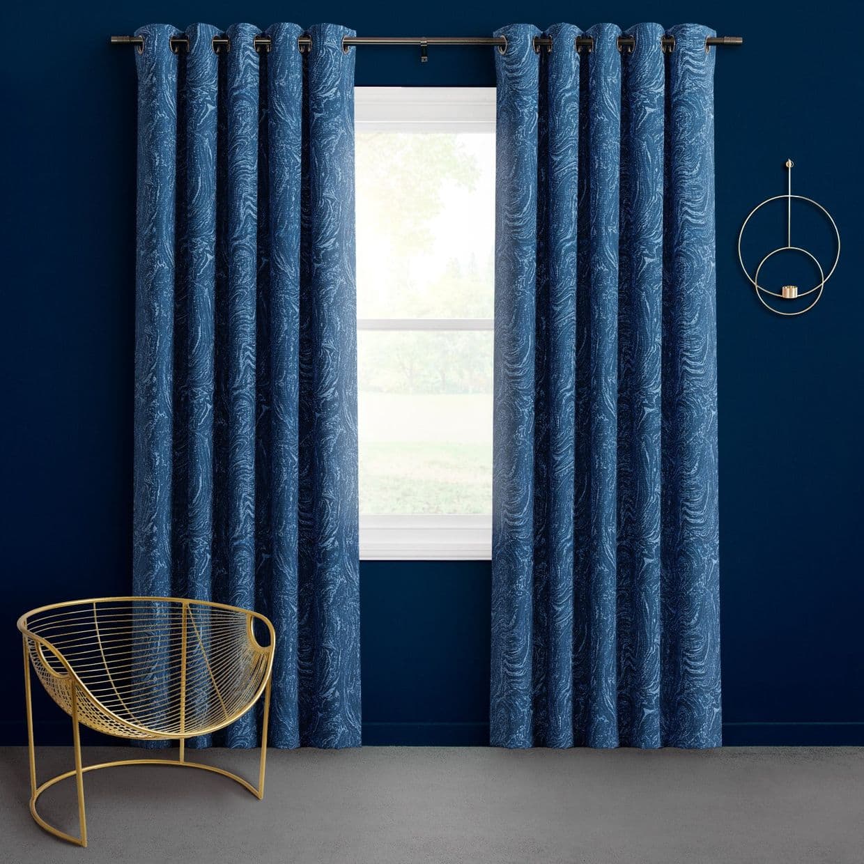 Muse Deep Lapis Curtain