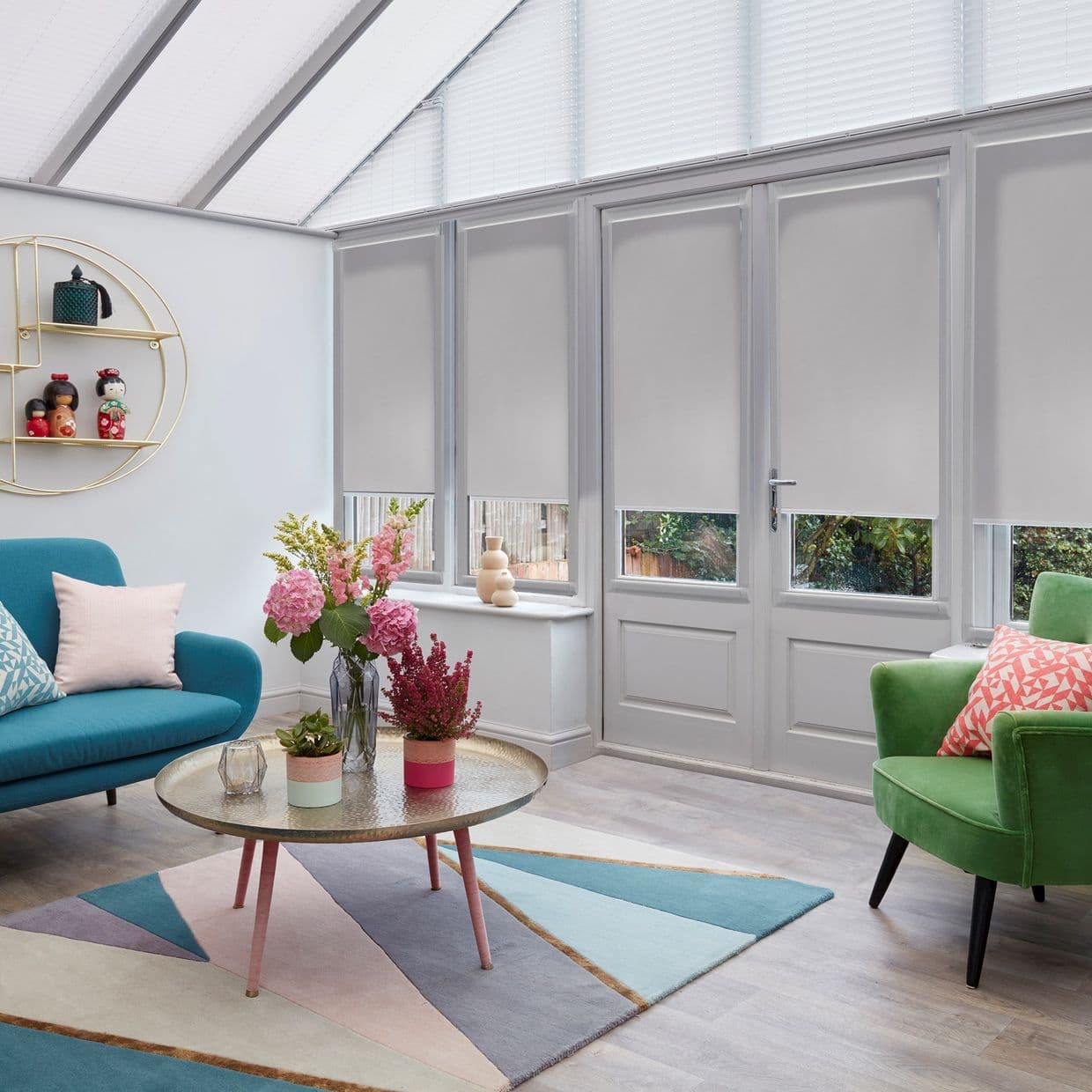 Cordova Dove Conservatory Roller blind