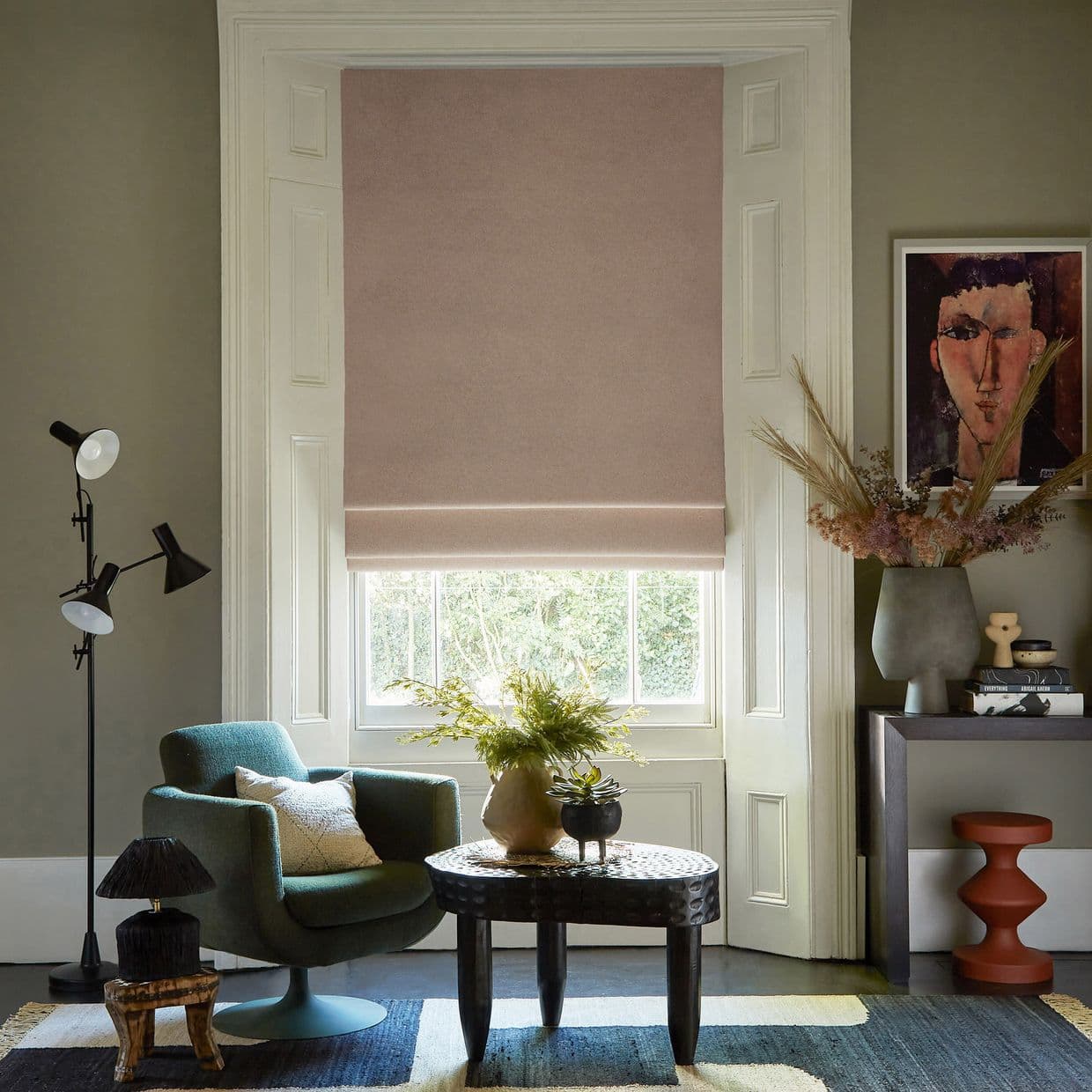 Sulby Chalk Roman Blind