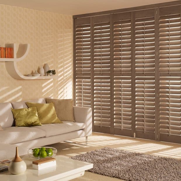 Antique Oak Shutter