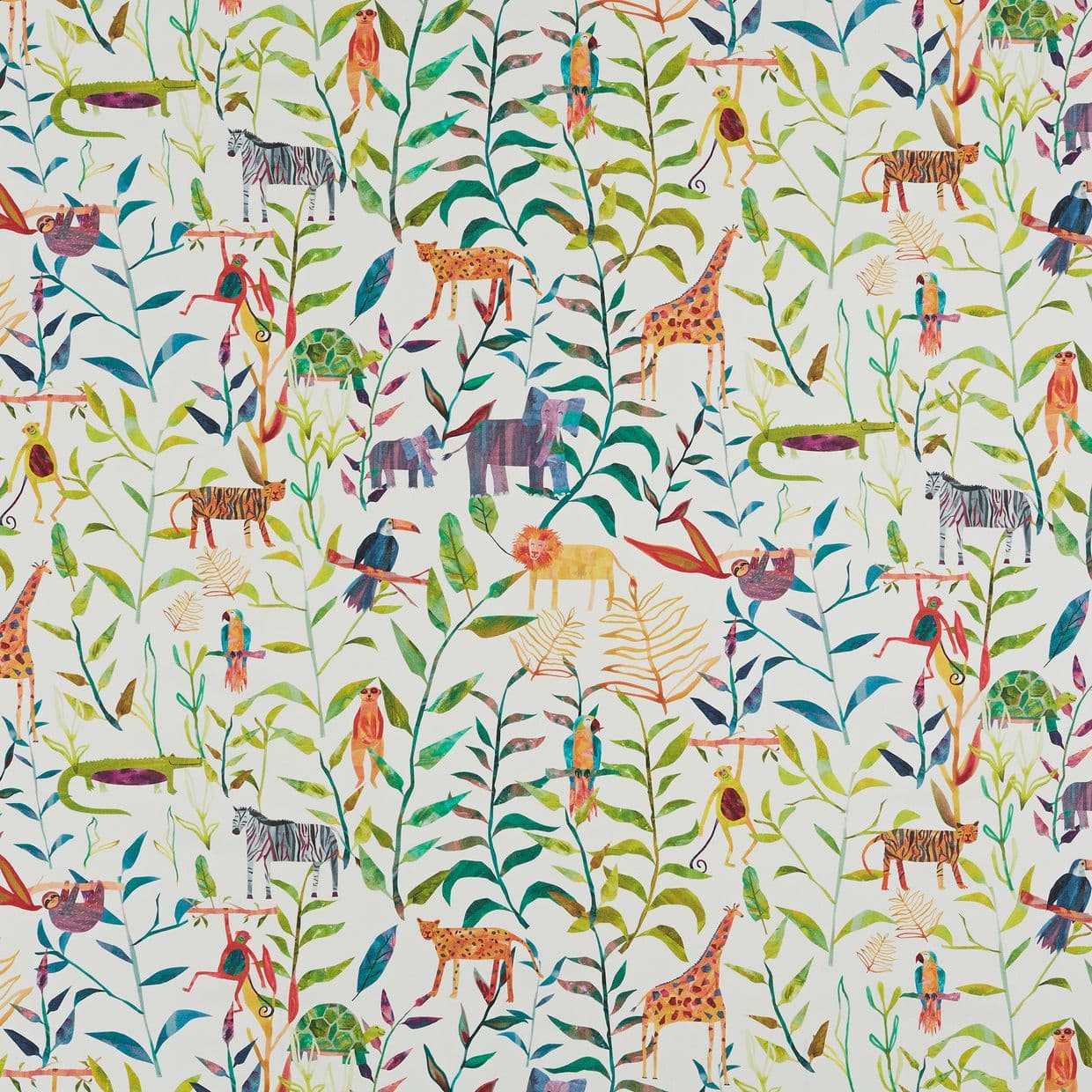 Hide & Seek Jungle Curtain