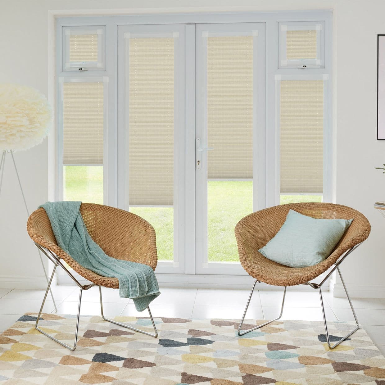 Sasso Pearl Perfect fit Pleated blind
