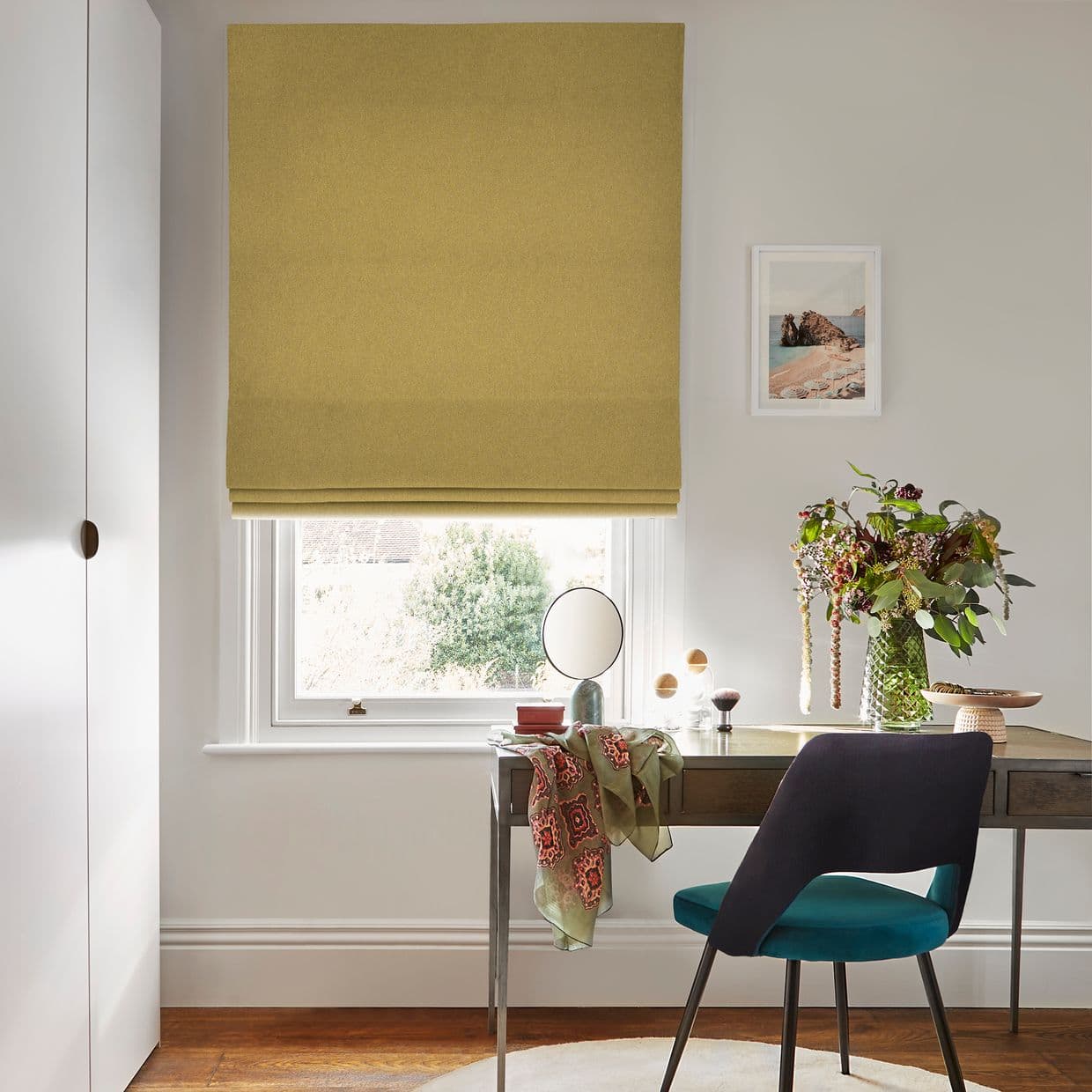 Huxley Honey Roman Blind