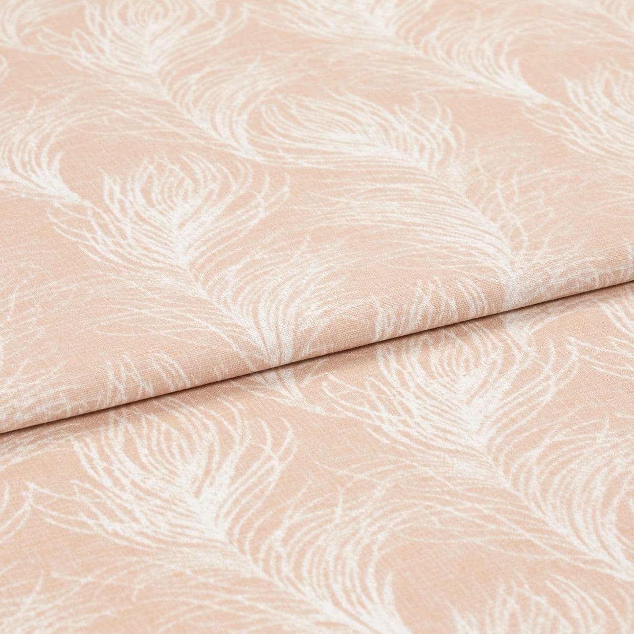 Quill Apricot Blush Curtain