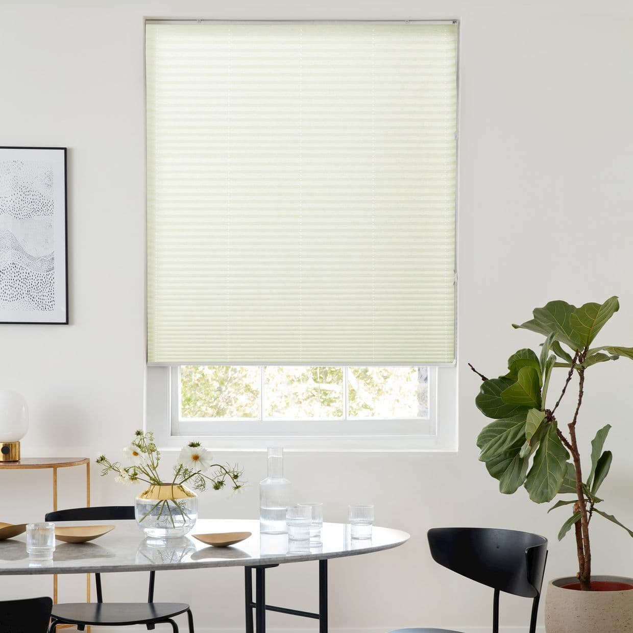 Stratford Cream Pleated Blind