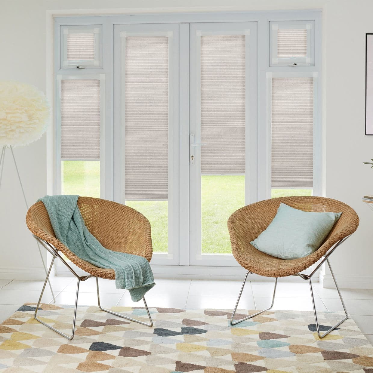 Sparkle Gold Perfect fit Pleated blind