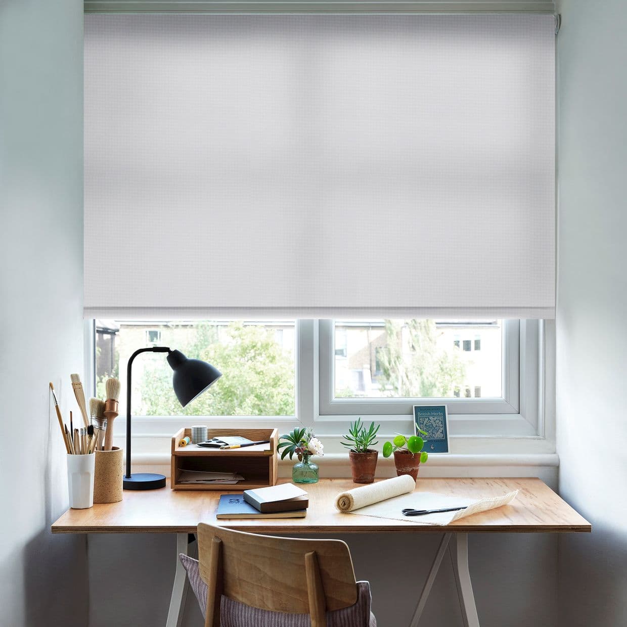 Dapple Frost Roller Blind