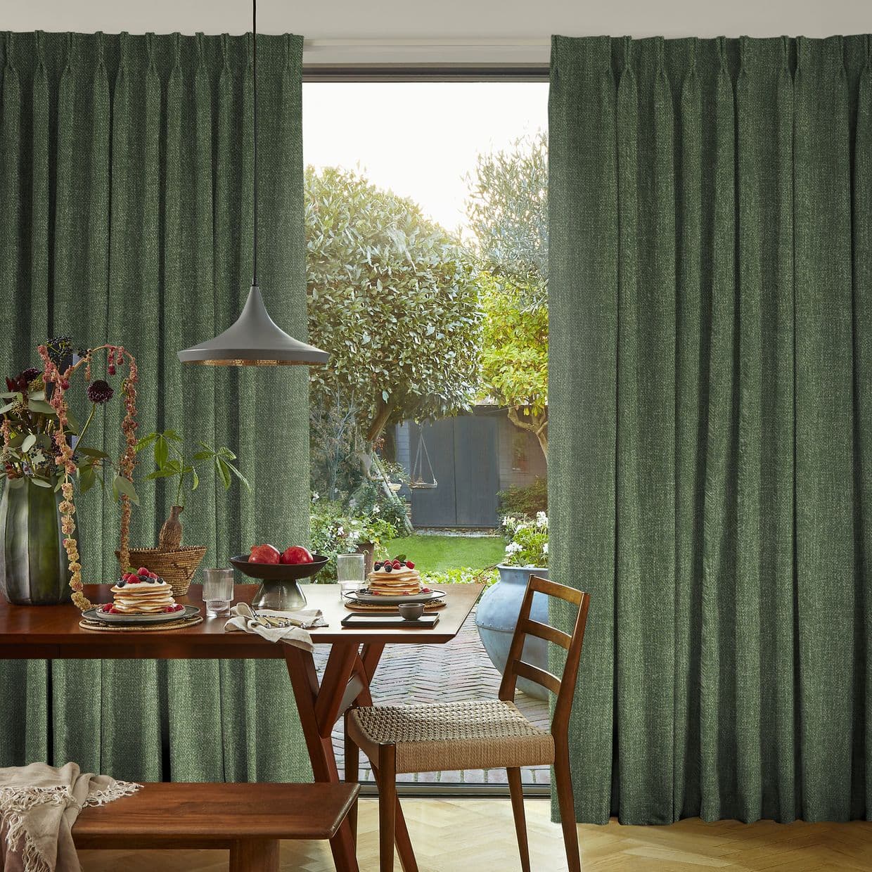 Boheme Spruce Curtain