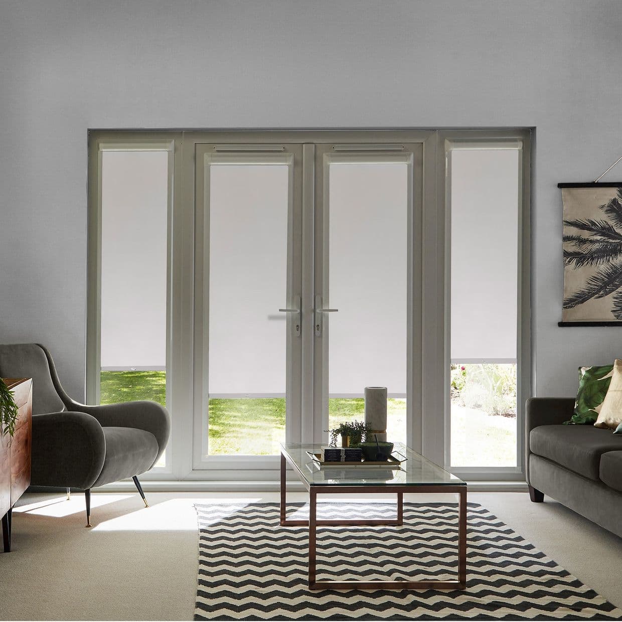 Cordova Ivory Perfect Fit Roller blind
