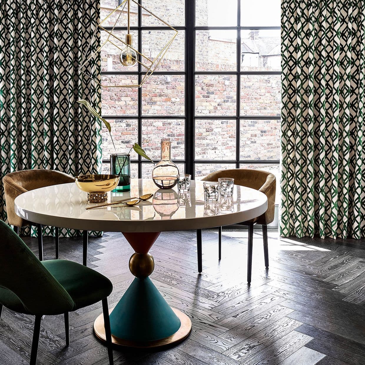 Loxly Emerald Curtain