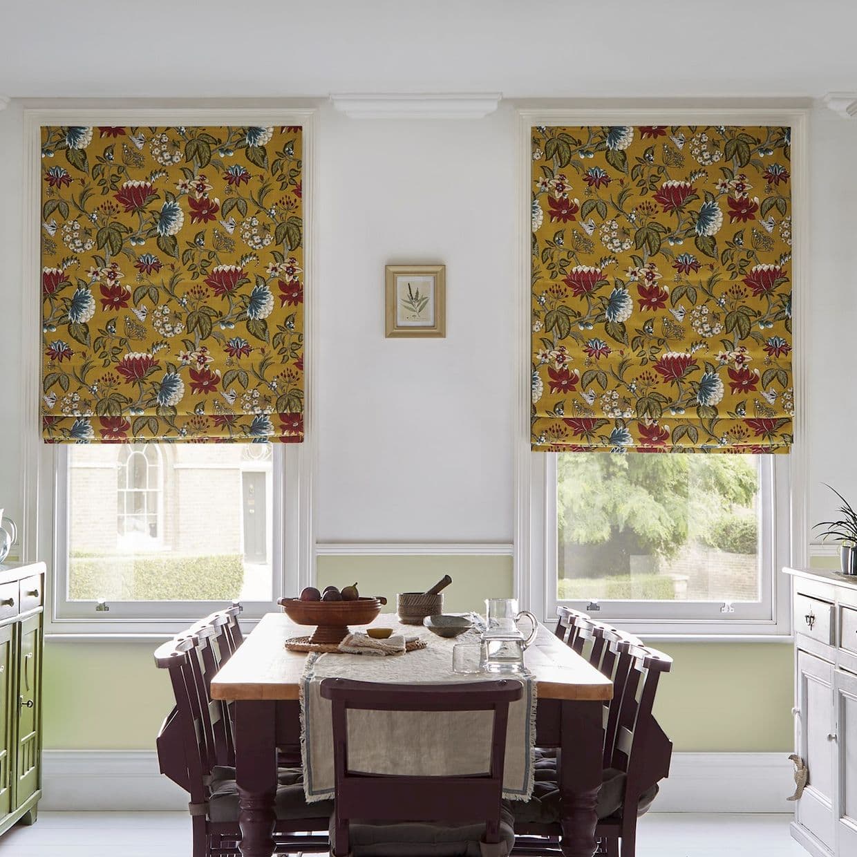 Manisha Golden Roman Blind