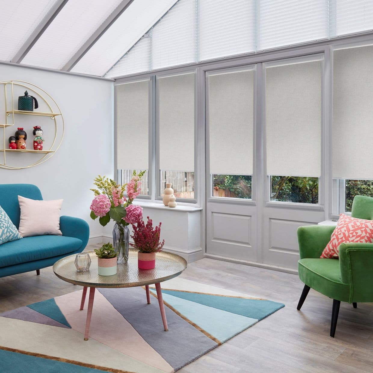 Harrow Glacier Conservatory Roller blind