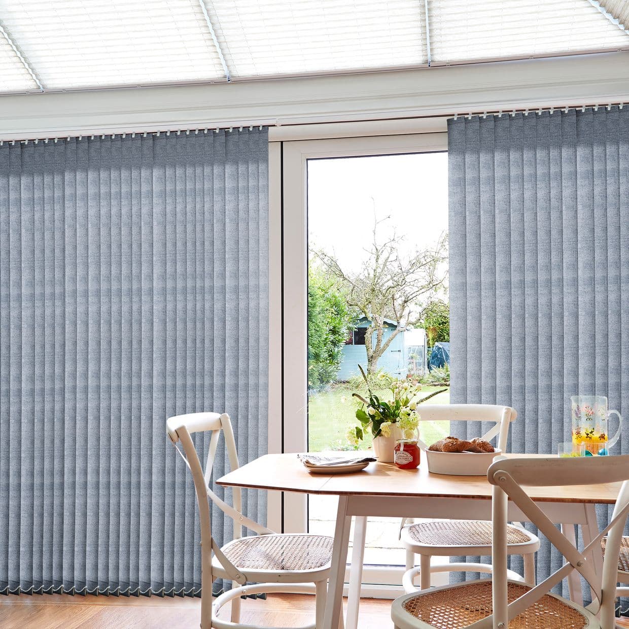 Blocks Ocean Conservatory Vertical Blind