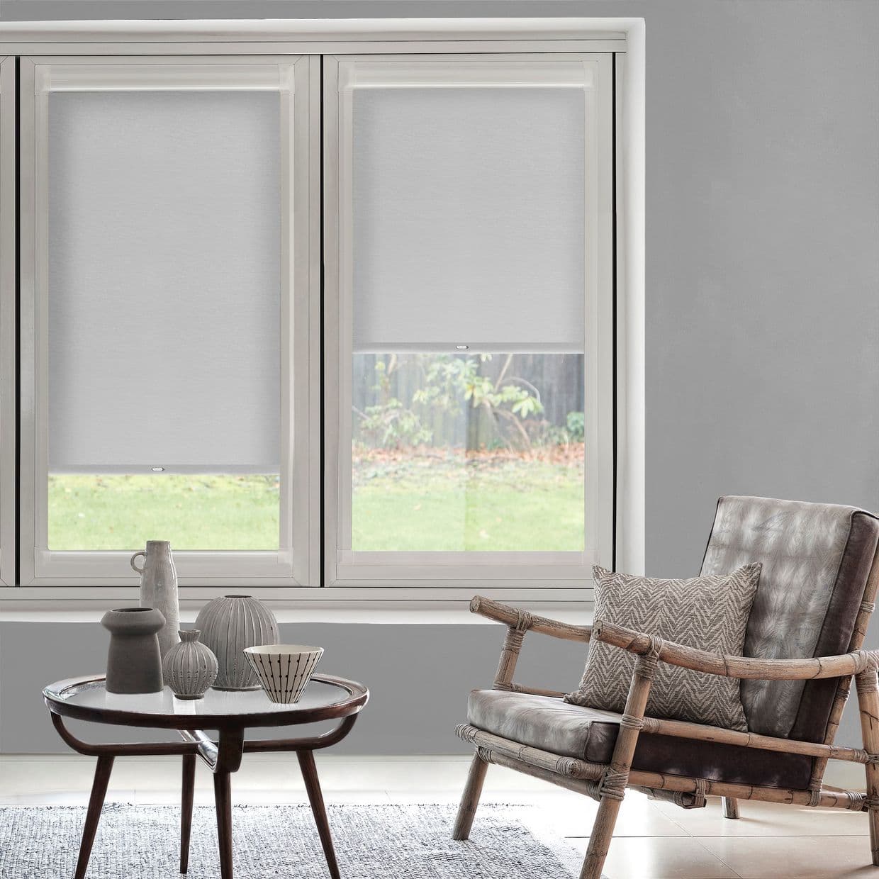 Conscious Cement Perfect Fit Roller blind