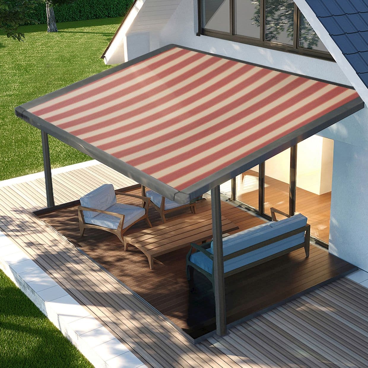 Boston Red Awning