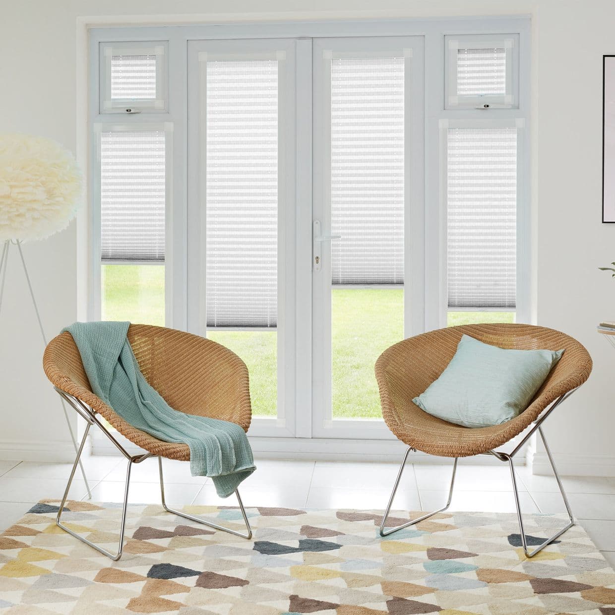 Crush Ice Perfect fit Pleated blind