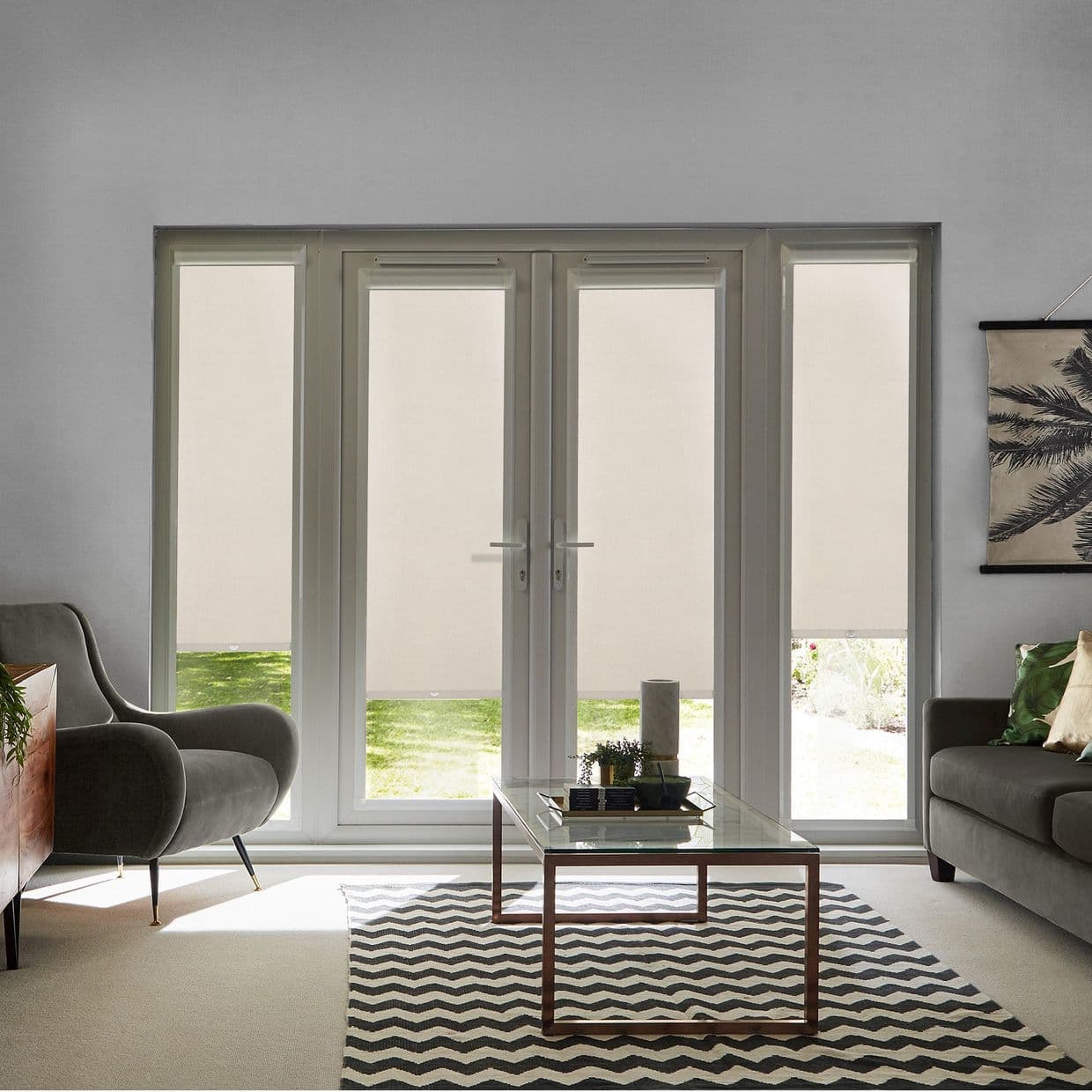 Acacia Cobblestone Perfect Fit Roller blind