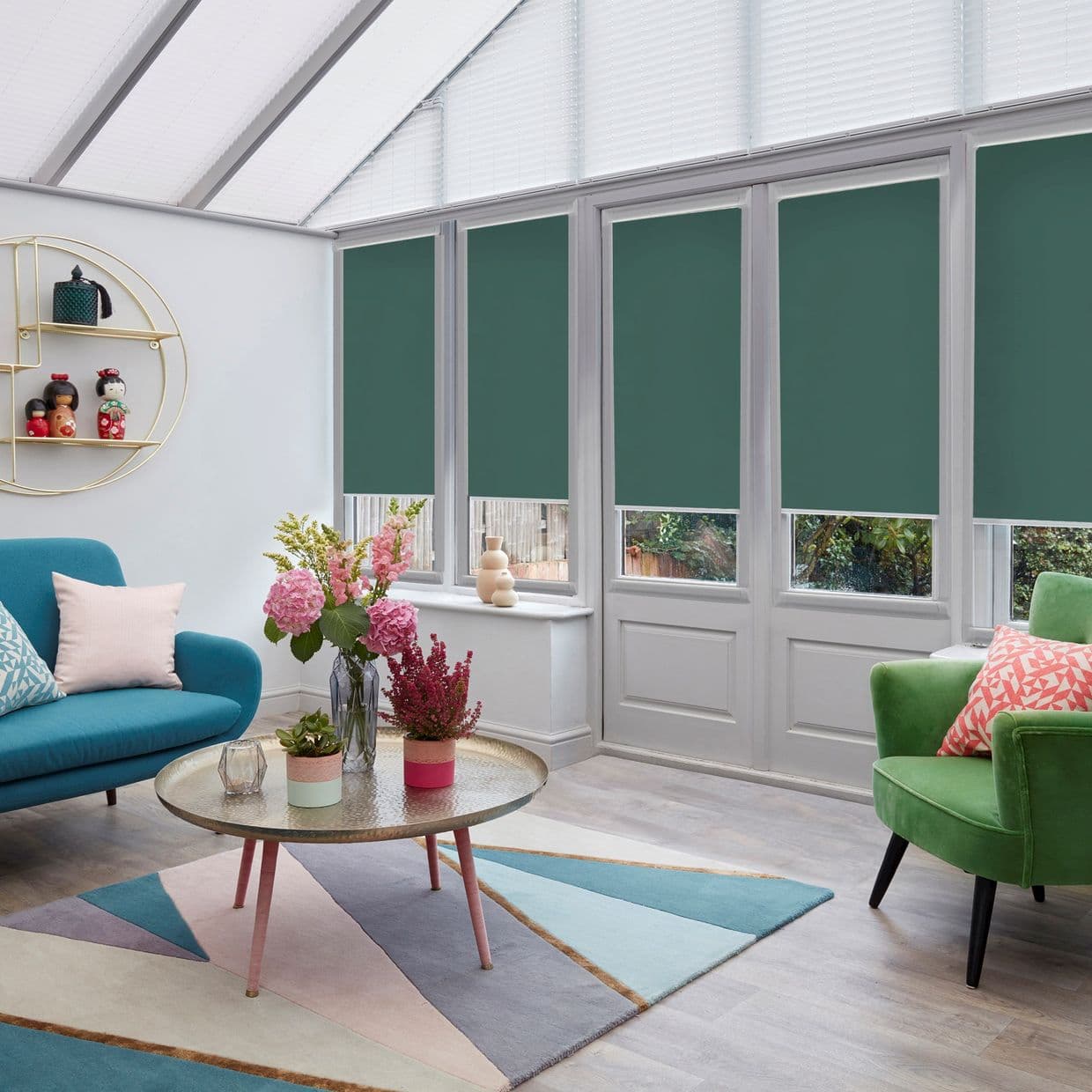 Acacia Pine Conservatory Roller blind