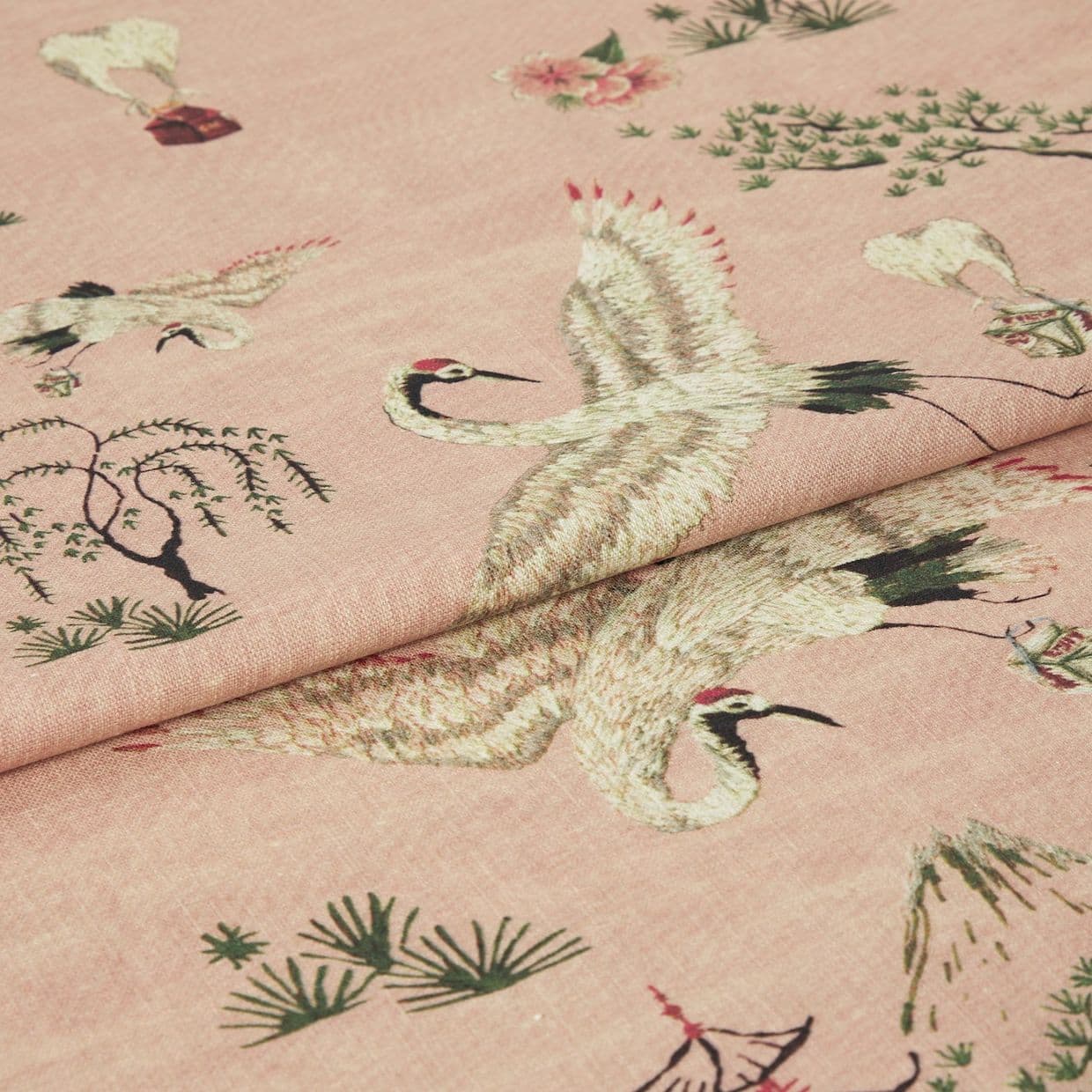 Food Babies Blossom Roman Blind