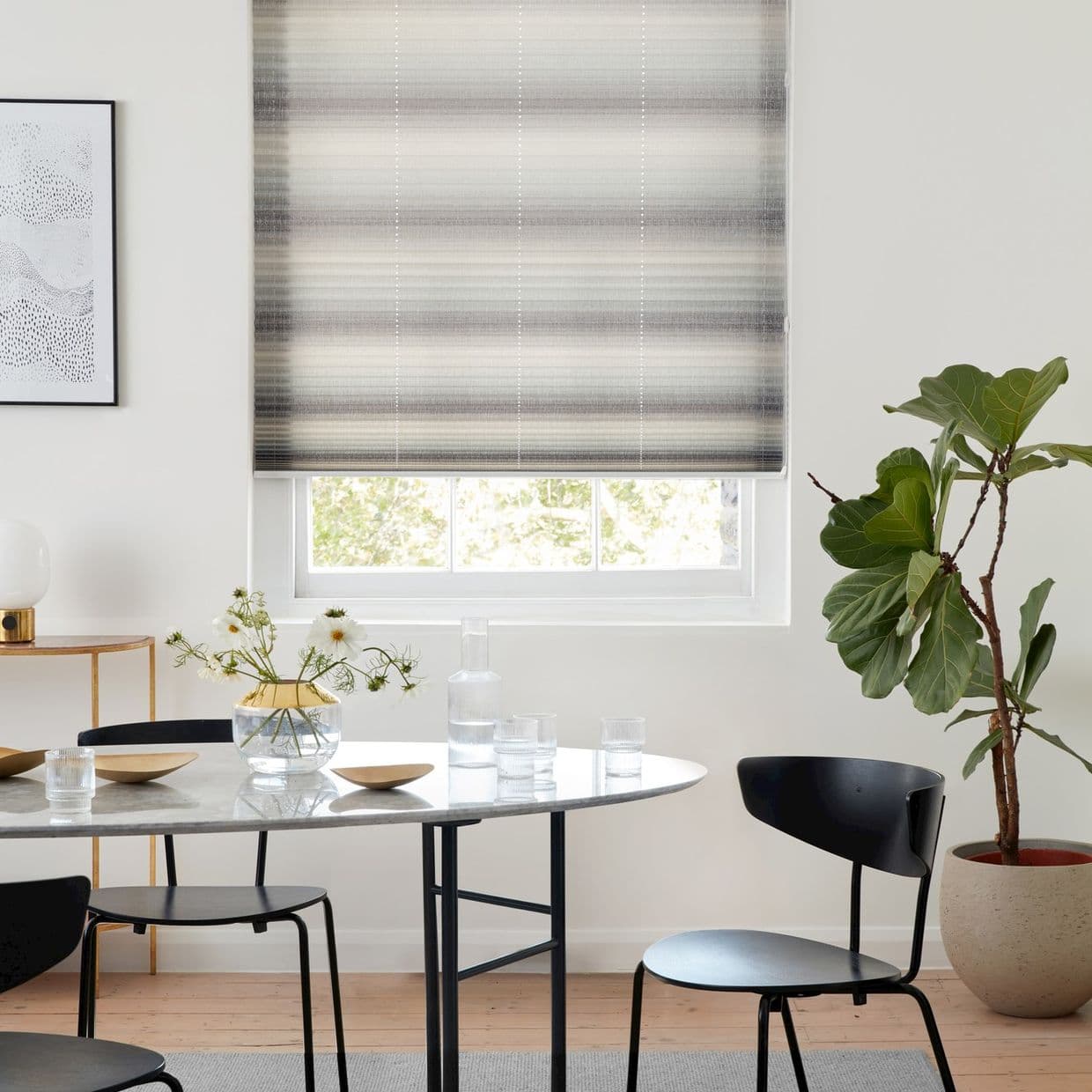 Harmony Grey Pleated Blind