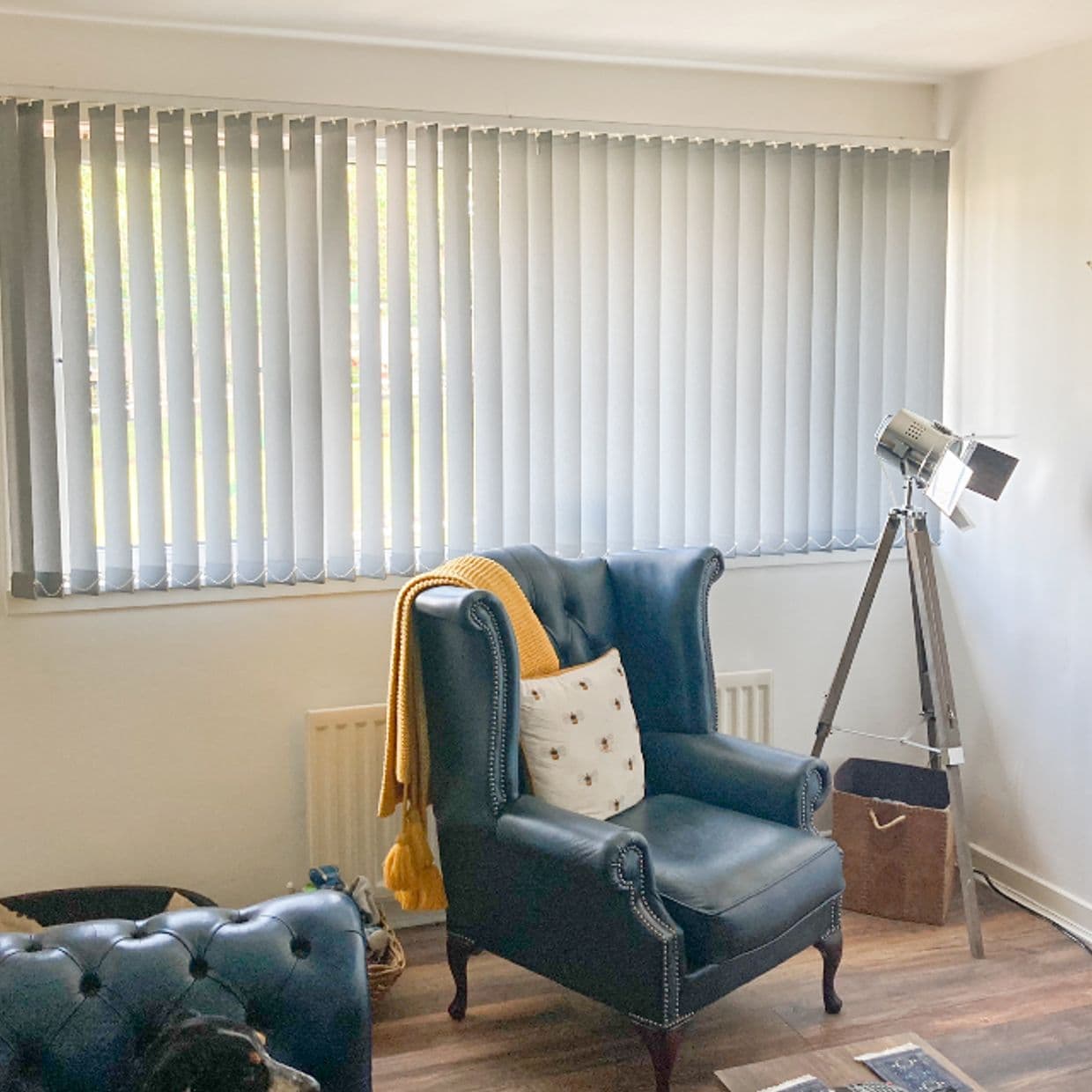 Acacia Light grey Vertical Blind