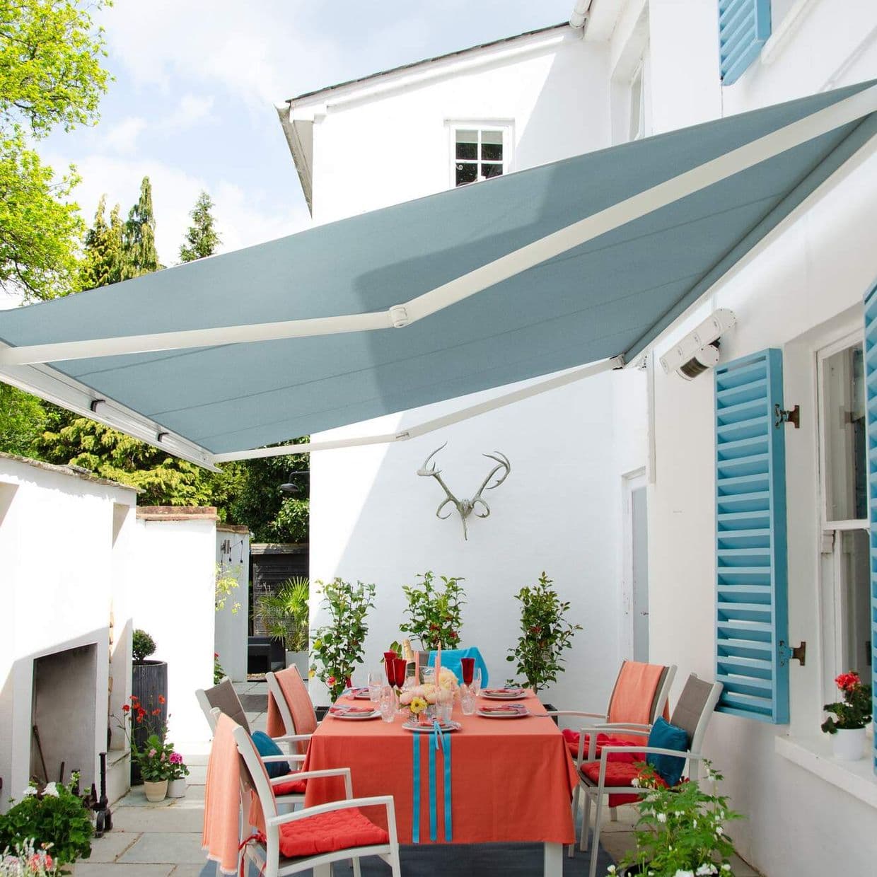 Pique Denim Awning