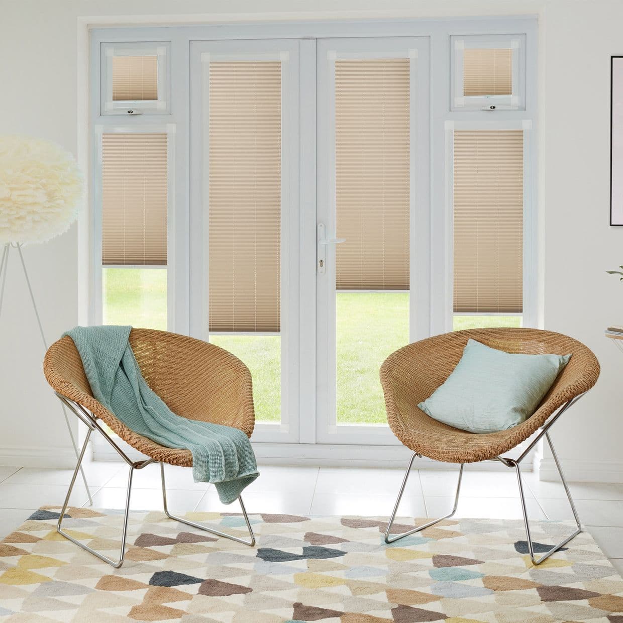 Crush Caramel Perfect fit Pleated blind