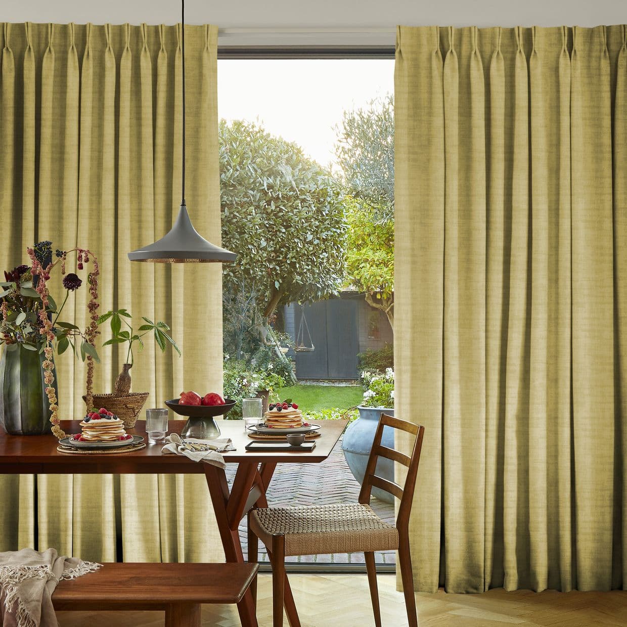 Fascination Ochre Curtain