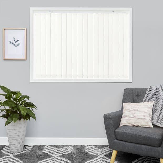 Minnie Milk Vertical Blind