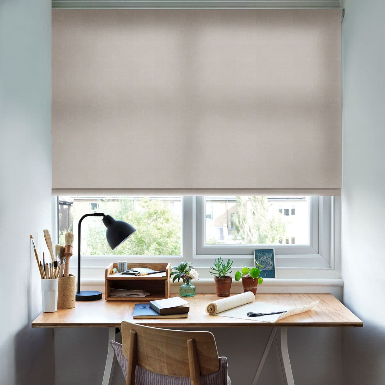 Speckle Pink lemonade Roller Blind