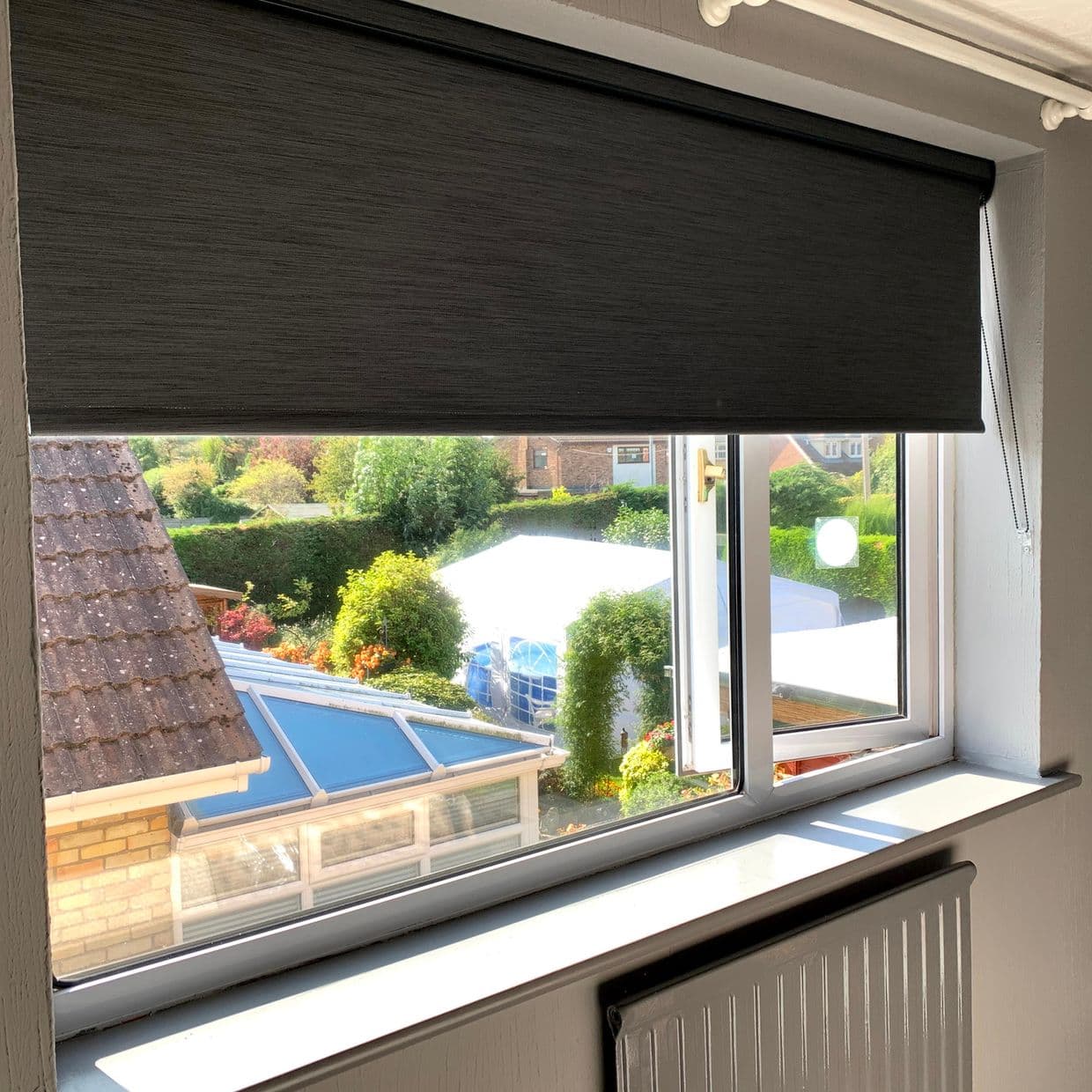 Hayden Blackout Graphite Roller Blind
