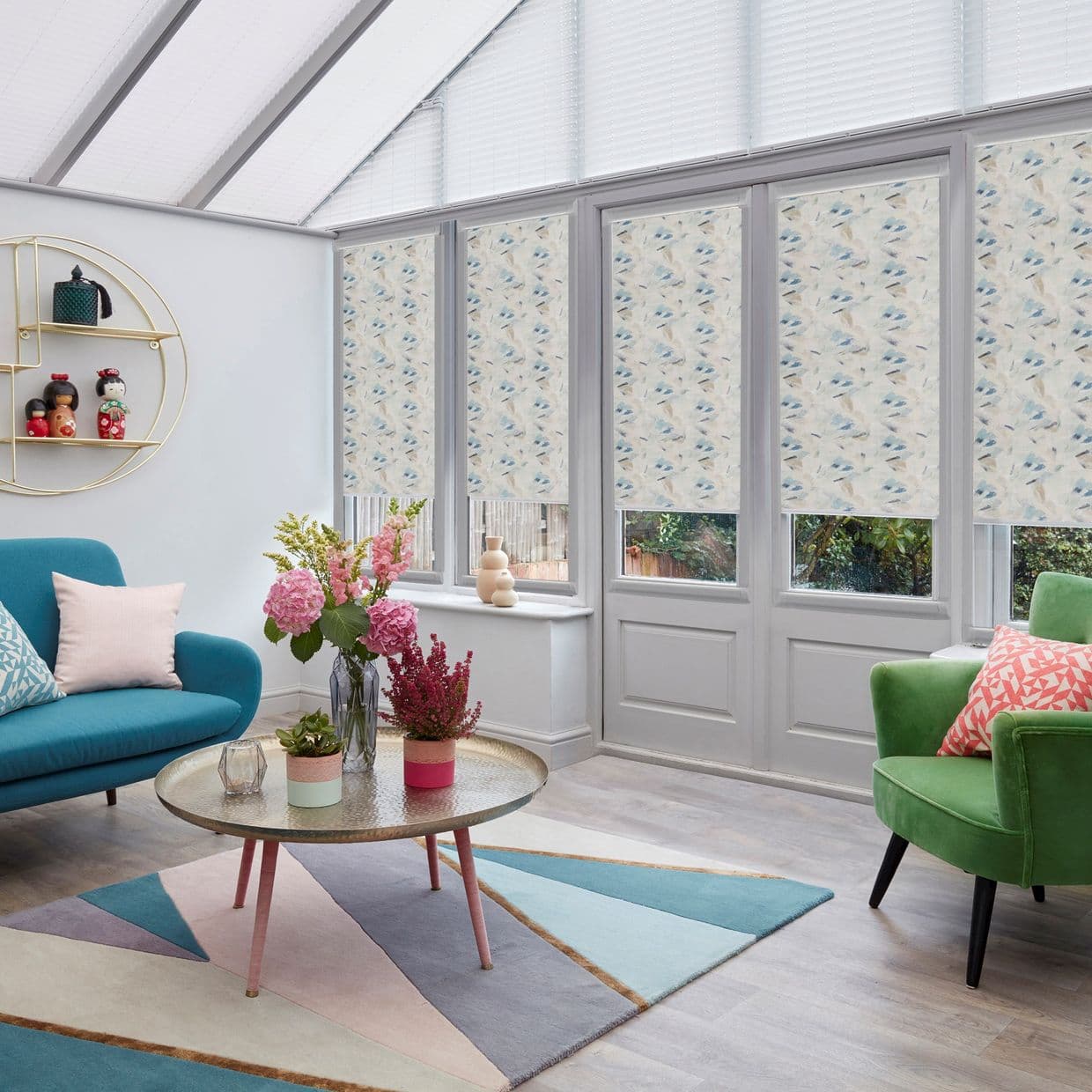Rivara Blackout Lotus Conservatory Roller blind