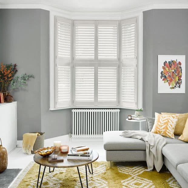 Matte White Shutter