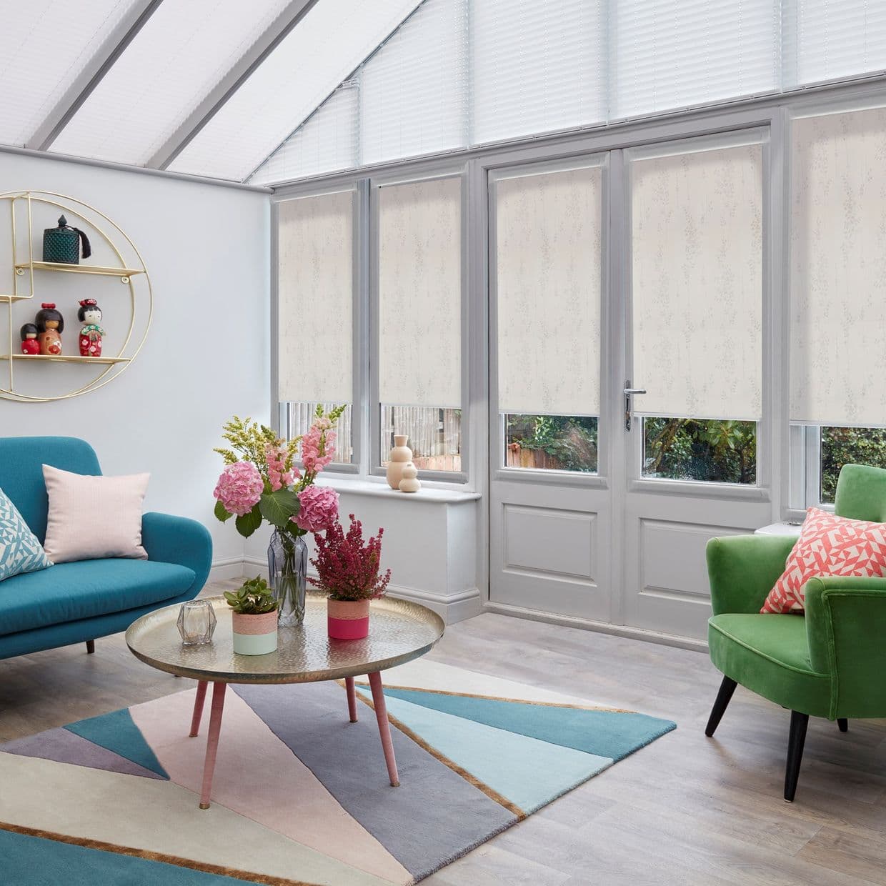 Somma Ivory Conservatory Roller blind