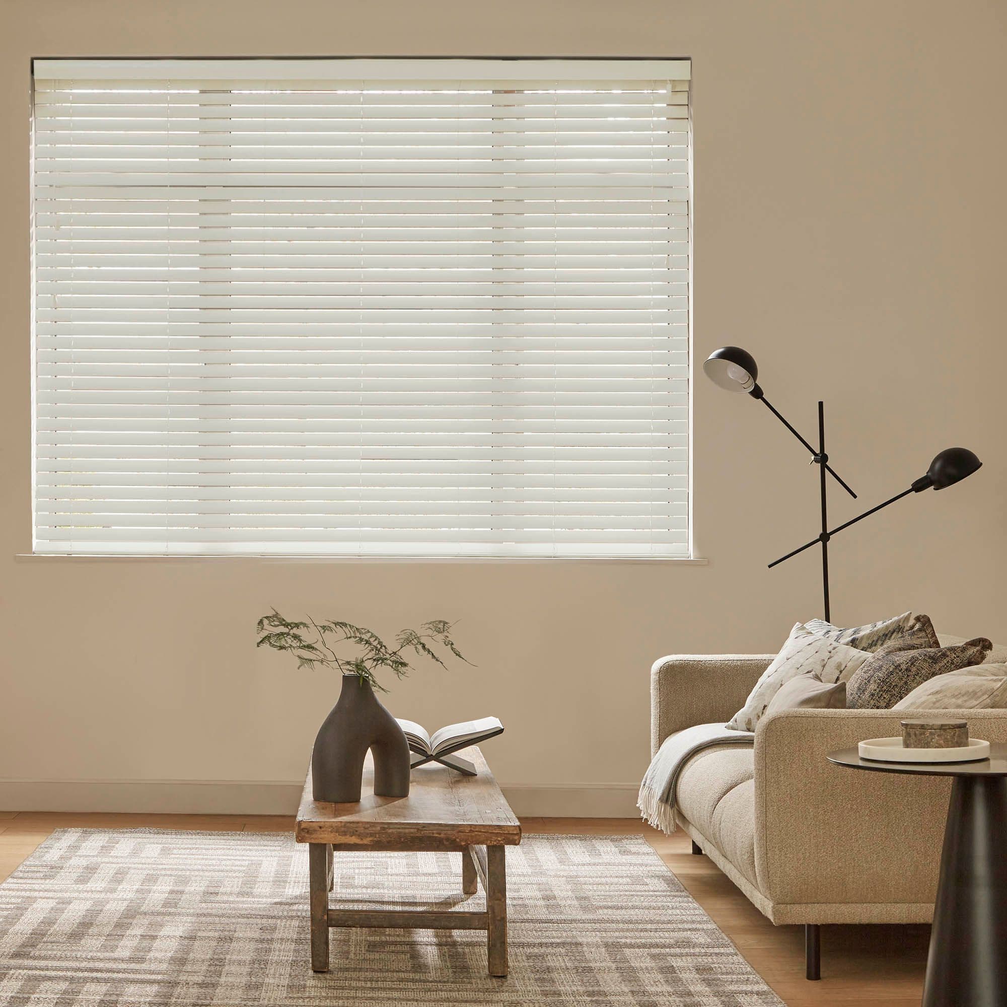Haywood Provence White Wooden blind