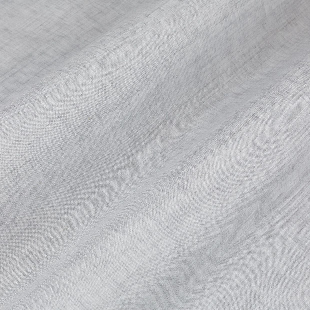Echo Silver Voile Curtain