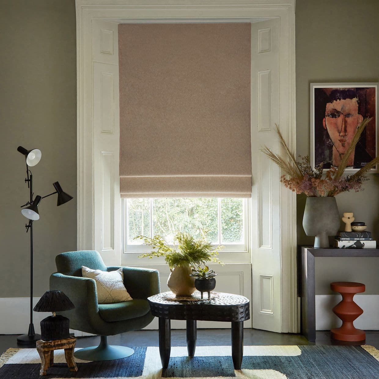 Sulby Brush Roman Blind