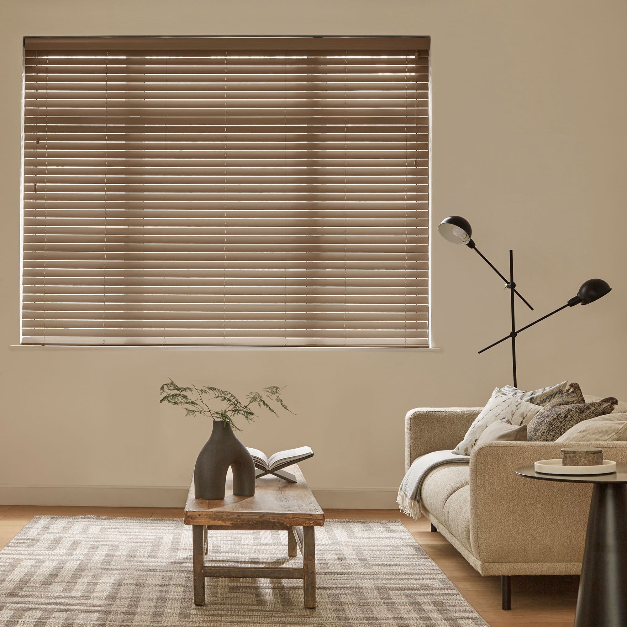 Waverley Hot Chesnut Wooden Blind