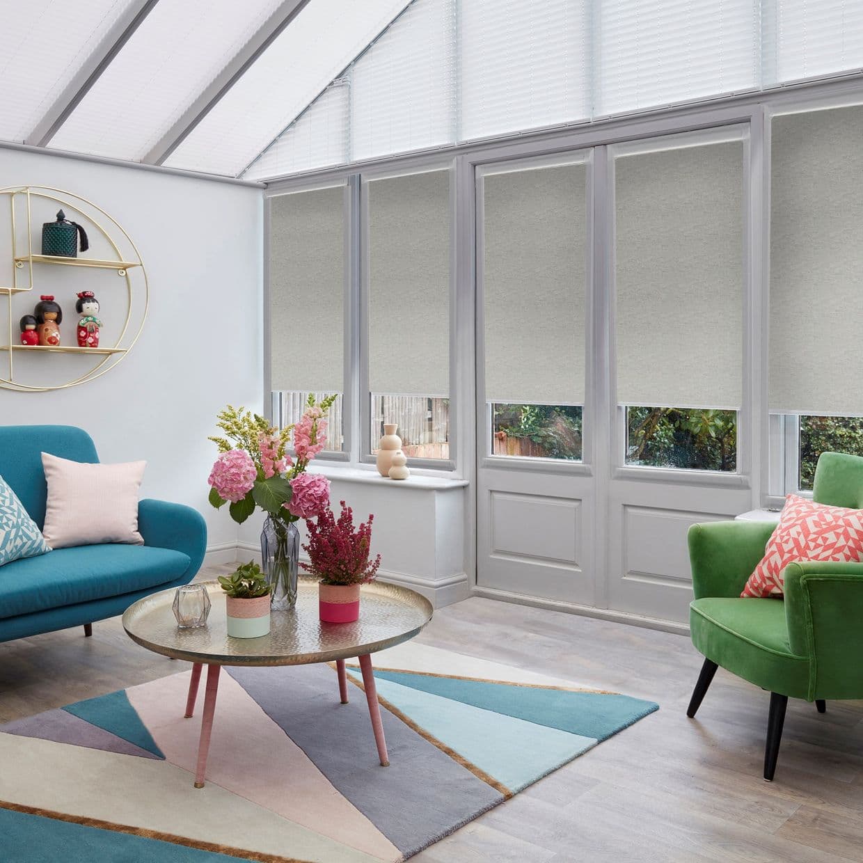 Soho Pepper Conservatory Roller blind