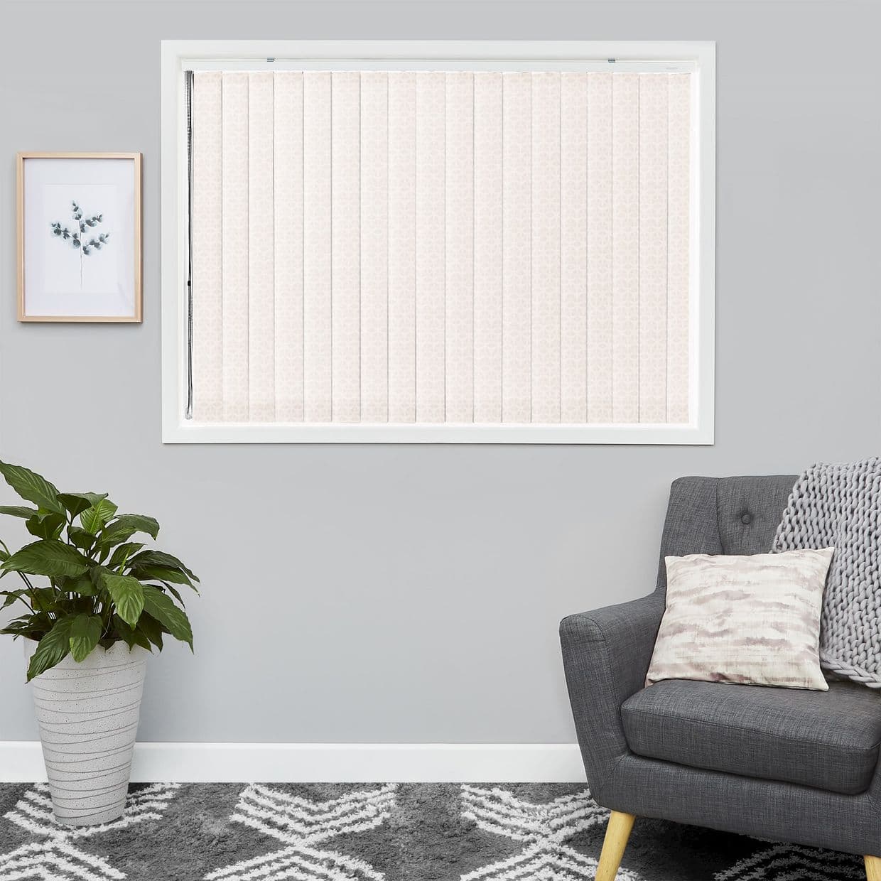 Vesper Cream Vertical Blind