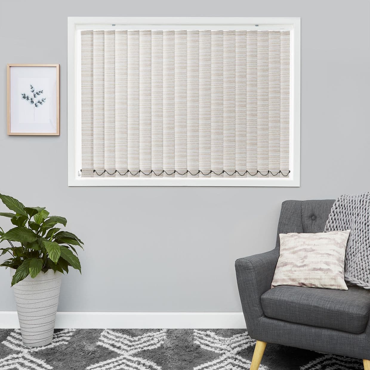 Atlas Paprika Vertical Blind