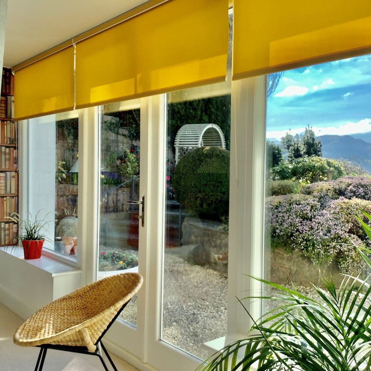 Acacia Buttercup Roller Blind