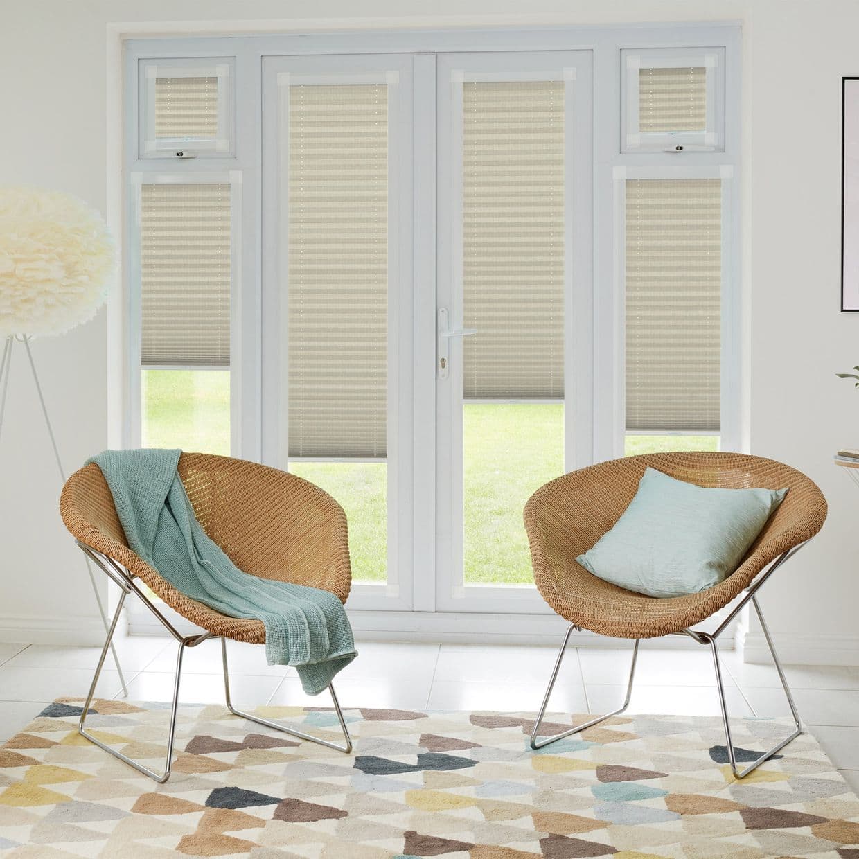 Bali Pearl Perfect fit Pleated blind