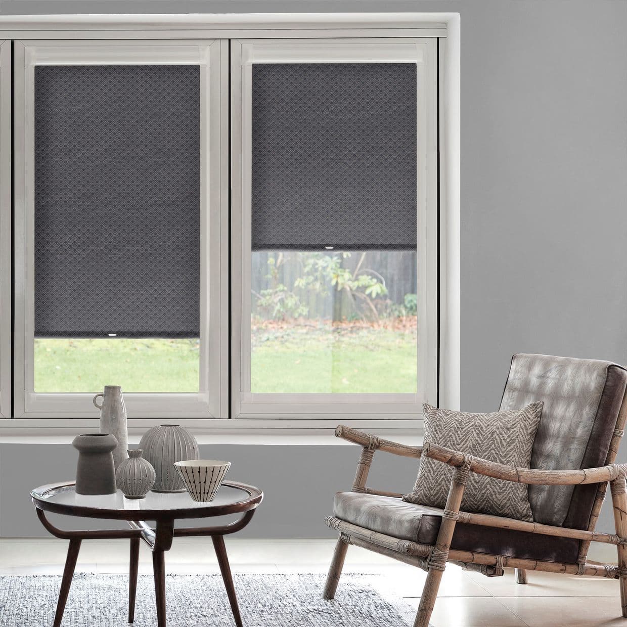 Milan Ink Perfect Fit Roller blind