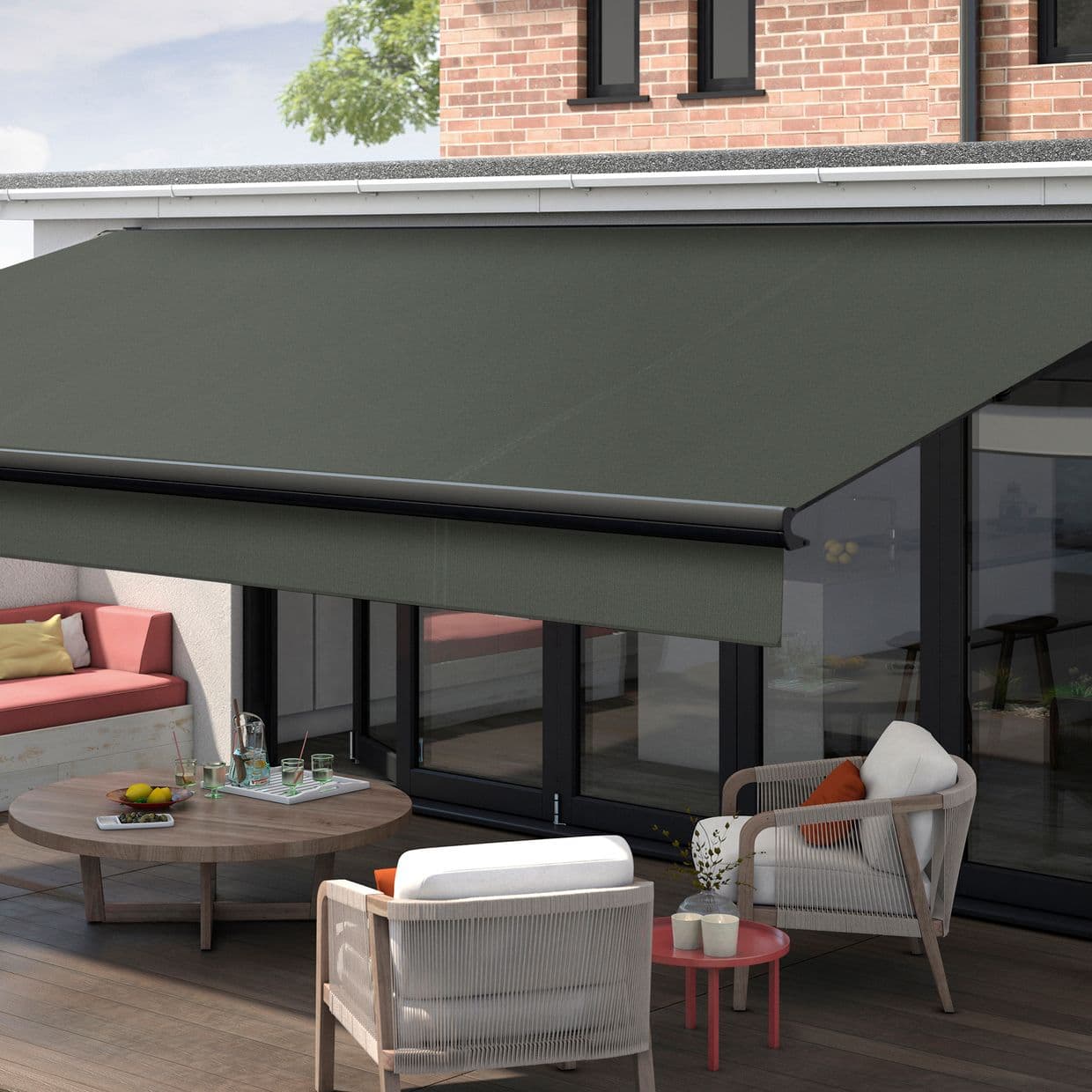 Pique Cedar Awning