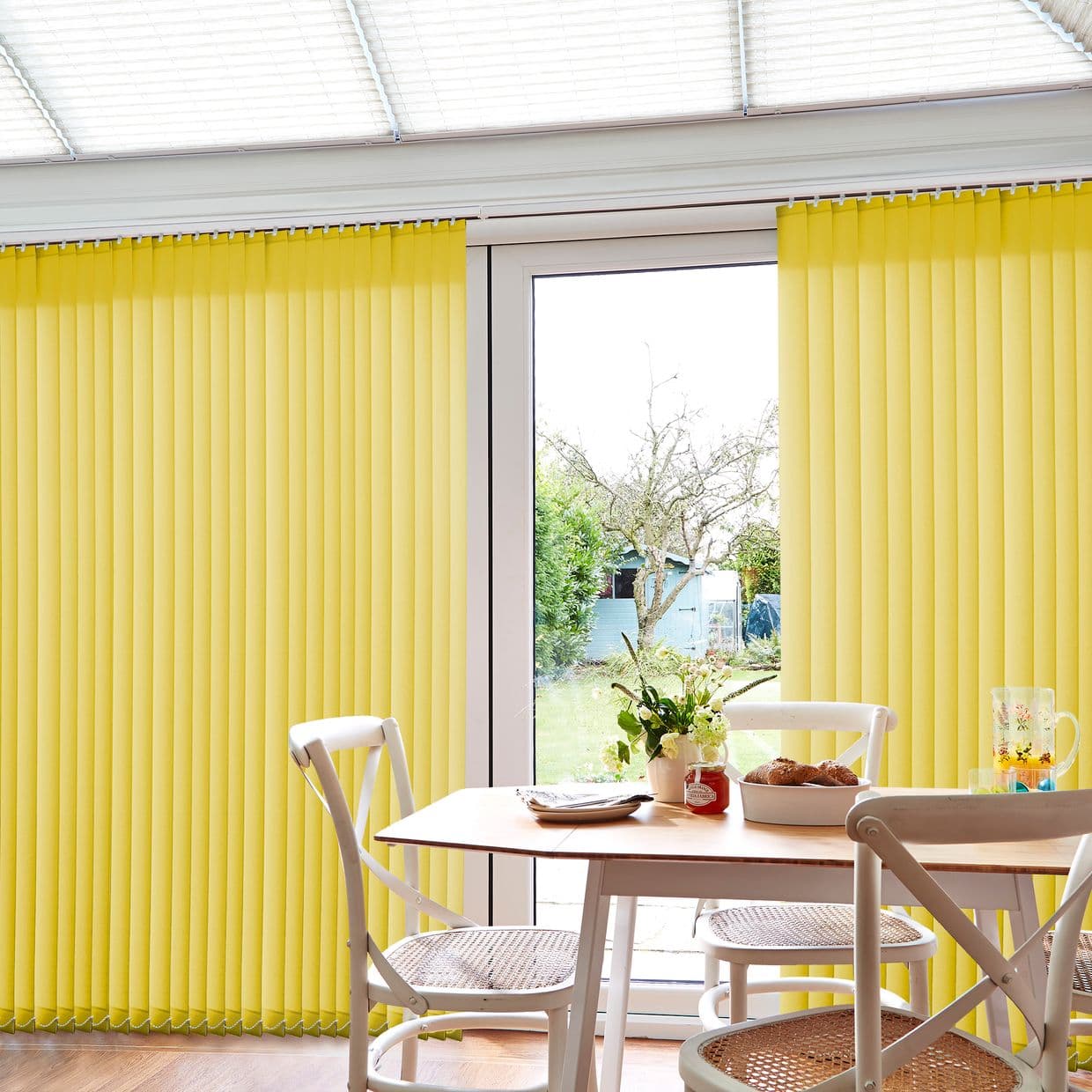 Acacia Canary Conservatory Vertical Blind