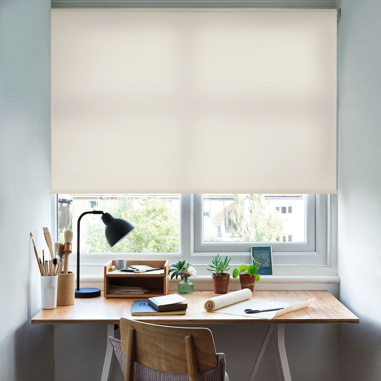 Corsica Ivory Roller Blind