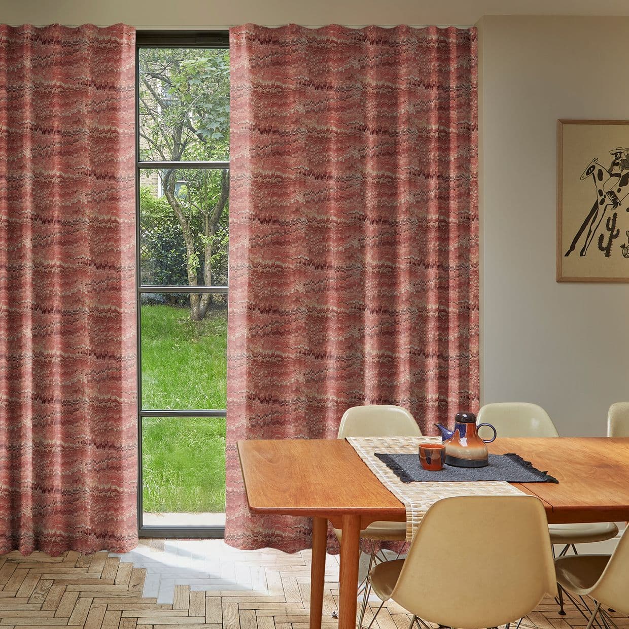 1970 Rosa Curtain
