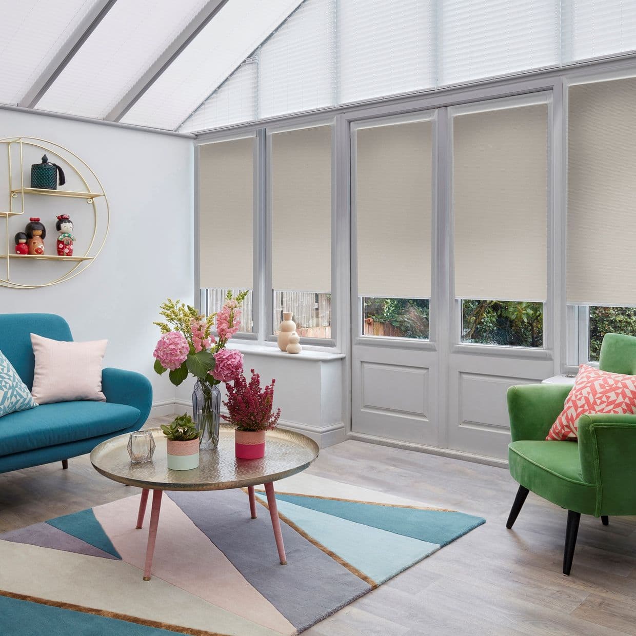 Nolan Sand Conservatory Roller blind